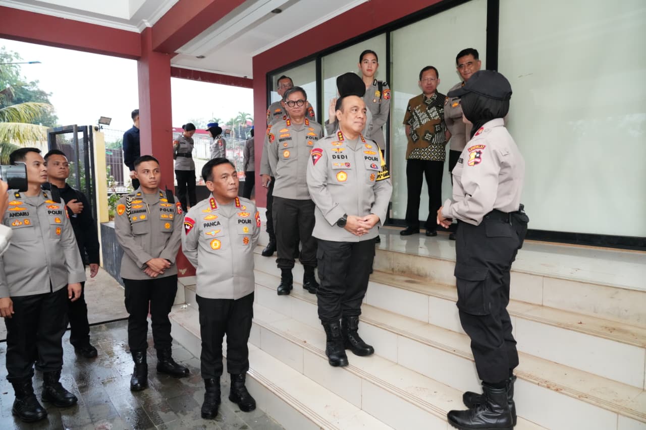 Kunjungan Wakapolri di Sepolwan Lemdiklat Polri